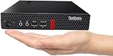Lenovo ThinkCentre M910q Tiny Desktop Computer, Intel Core i7-7700T, 16GB DDR4 RAM, 512GB NVMe SSD, Wi-Fi, Bluetooth, DisplayPort, HDMI, Windows 11 Pro (Renewed)