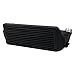 Cubauto Black Aluminum Intercooler Replacement for BMW 1/2/3/4 Series F20 F22 F30 F31 F32 Front Mount Black Turbo Intercoolers