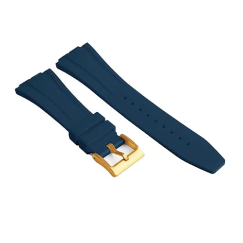 [�����ȓX] GA-2100�E�H�b�`�u���X���b�g�ƌ݊����̂��郉�o�[�X�g���b�v�AGM5600�o�^�t���C�N���X�v�ƌ݊����̂���h���t�b�f�S���E�H�b�`�o���h(Blue-Gold-01,GM-2100)