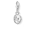 Produktbild Thomas Sabo Damen-Anhänger weißer Stein 925 Sterling Silber 1674-051-14