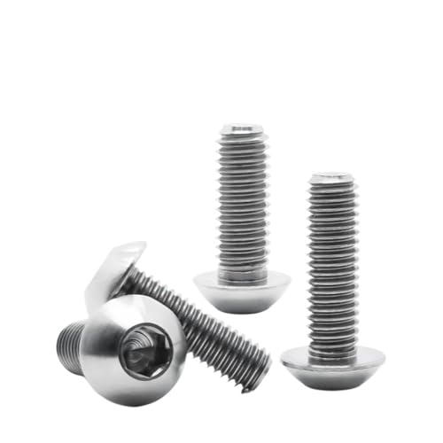 KIZUNA Tools 1 �� M2 M2.5 M2.6 M3 M4 ���[�g�� X 4 5 6 8 10 12 14 15 16 18 20 �~�����[�g�� TC4 GR5 �`�^�������l�W�{�^���w�b�h�Z�p�\�P�b�g(M3x5mm)