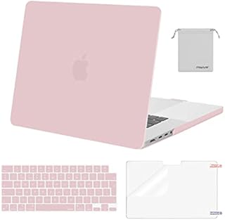 MOSISO Compatible with MacBook Pro 16 inch Case 2023 2022 2021 Release M2 A2780 A2485 M1 Pro/M1 Max Liquid Retina Touch ID, Plastic Hard Shell&Keyboard Skin&Screen Protector&Storage Bag, Black