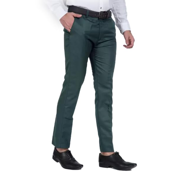 Image of SUCHEH Men's Reguler Fit Polycotton Trouser Pant's Formal Trouser Casual Trouser Pants