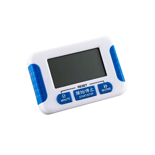Chronomètre numérique avec grand écran LCD pour cuisson et leçons - 2