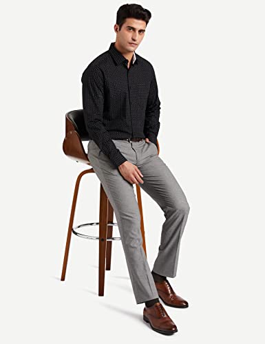 Image of Diverse Men's Cotton Printed Full Sleeve Regular Formal Shirt