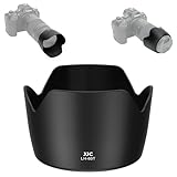 Reversible Flower ET-60 Lens Hood Shade Protector for Canon EF 75-300mm f/4-5.6 II III USM & RF 75-300mm f/4-5.6 & EF 90-300mm f/4.5-5.6 USM & EF-S 55-250mm F/4-5.6 is II On Rebel T8i T7i T7