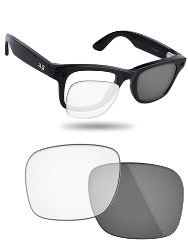 Verres Fiskr pour Ray-Ban Meta Wayfarer RW4006 50mm anti-chocs