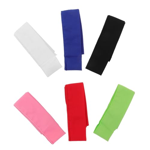 Men's Cooling Bandanas 6 Pack Cotton Cooling Towels for Neck and Face Fast Dry Scarves for Summer Sports Cooling Wraps