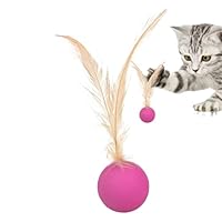 6 Palline Giocattolo Per Gatti Con Sonaglio - Palle Di Peluche 5cm Colorate | Gioco Interattivo Per Gattini - Foto 9