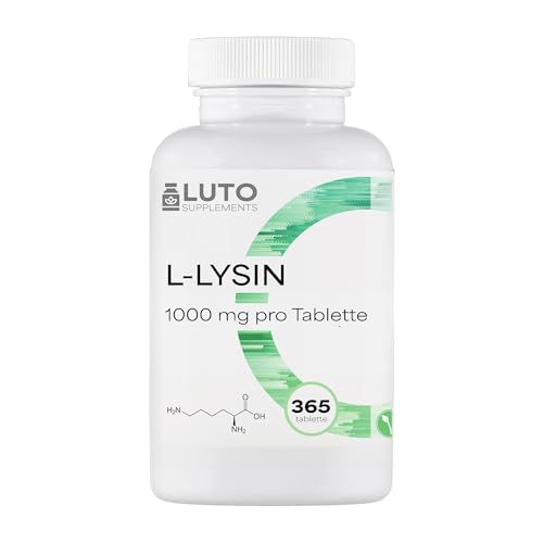 Luto Supplements L-Lysin 1000 mg Tabletten
