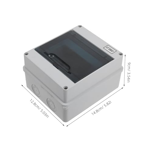 Boîtier électrique étanche extérieur plastique 6 voies coffret de distribution - 2