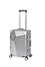 Produktbild %Sale Travelhouse Roma Koffer Silber S-55cm Bordkoffer · Handgepäckkoffer Kabinenkoffer 44L Alu Rahmen mit Polycarbonat Hartschale