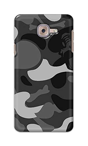 Image of Printed Hard Back Cover Case for Samsung Galaxy J7 Max Back Cover (Army Pattern) -702