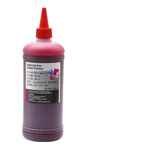 Encre pigmentée 500 ML compatible Workforce Pro WF-C5890 C5390 T11F magenta