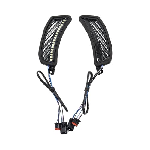 ZDTYKWPH Clignotants LED d'accentuation de phare avant pour moto Compatible