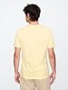 GAP Men's Everyday Soft Crewneck T-Shirt Tee, Pale Banana 12-0824tcx, Medium #1