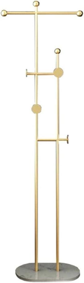 Porte-vêtements or petit format pour dressing de chambre