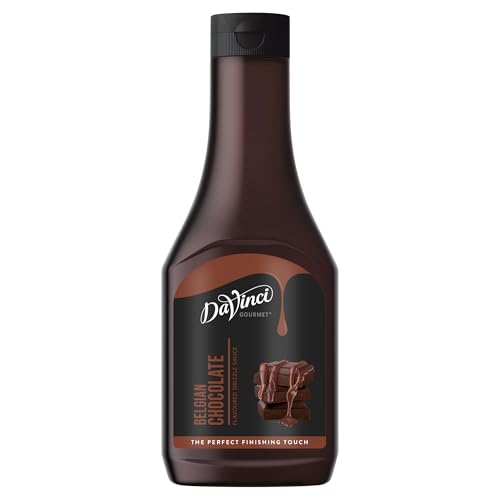 Da Vinci Gourmet Belgian Chocolate Flavoured Drizzle Sauce,500 g (Pack of 1)