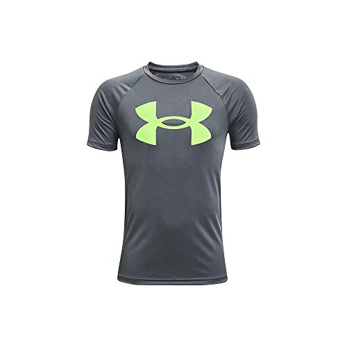 Image of Under Armour Boys' Tech Hybrid Printed Fill Short-Sleeve T-Shirt