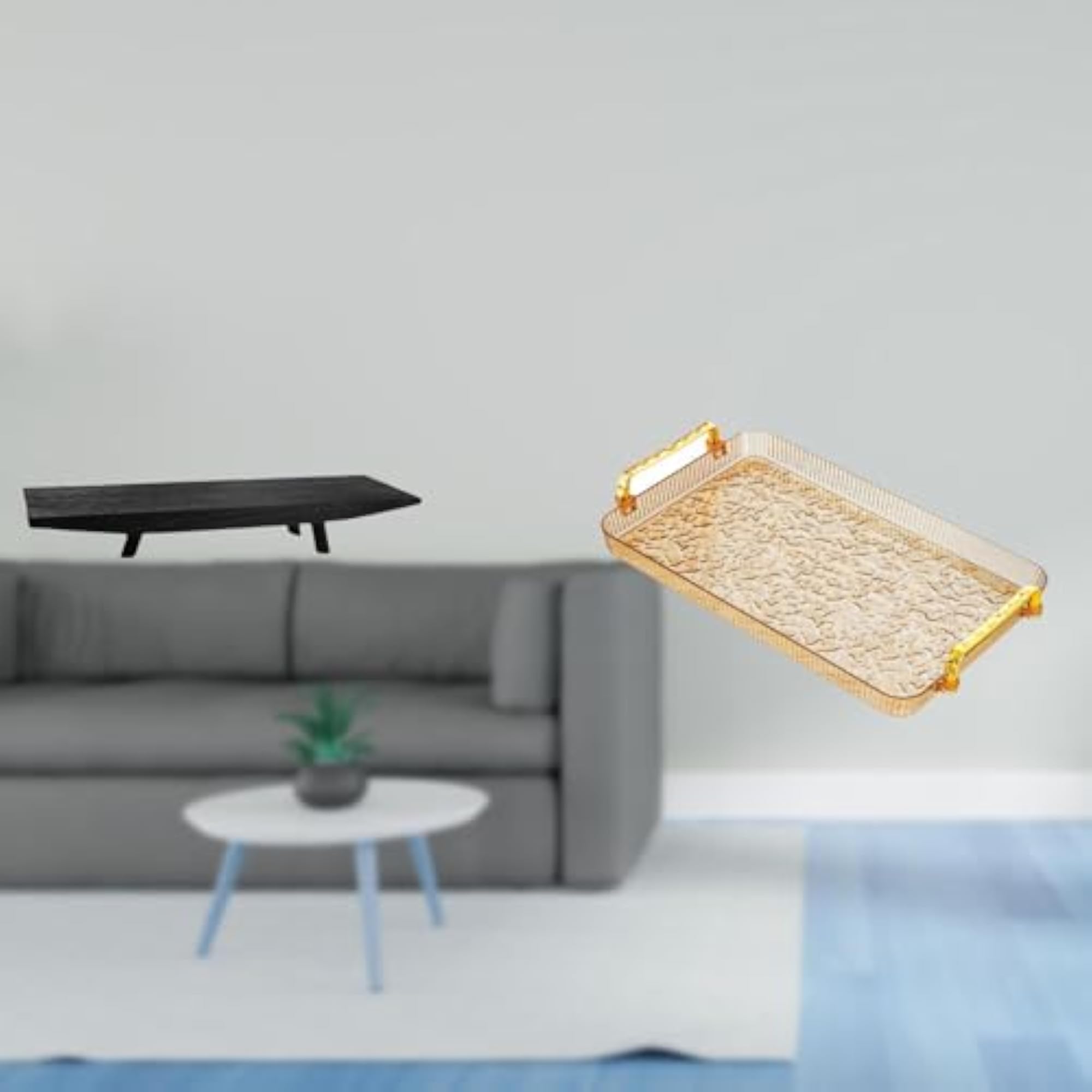 Rustic Wood Storage Tray for Jewelry and Snack Storage