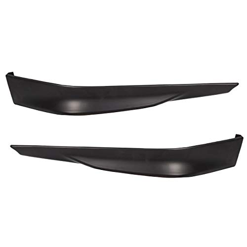 ECOTRIC Front Bumper Spoiler Lip Compatible with 2013-2015 Honda Accord 4 Door Sedan All Trims PP Underbody Splitter 2PCs HFP Style by ECOTRIC - Image 5
