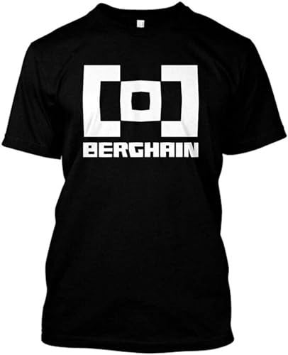 cookietong Men's T-Shirt Berghain Nightclub Berlin - Techno Music Rave Dance Music Hard Techno Unisex Black S