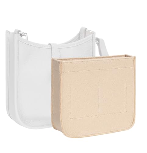 Lckaey Purse Insert Organizer- for Evelyne 29 Bags PM Insert- Premium Felt insert-1003Khaki-M