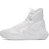 Under Armour Women's Highlight Ace 2 Volleyball Shoes, (100) White/White/Halo Gray, 9.5, US