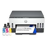 HP Smart Tank 7005, 28B54A, Imprimante Multifonction Couleur, Réservoir d'encre à Haut Volume d'impression, Jusqu'à 12000 Pages Noir et 8000 Pages Couleur, Recto-Verso Automatique, Wi-FI, Blanche