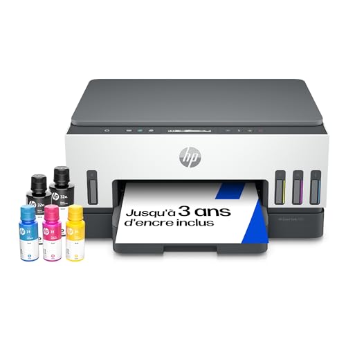 HP Smart Tank 7005, 28B54A, Imprimante Multifonction Couleur, Réservoir d'encre à haut volume...