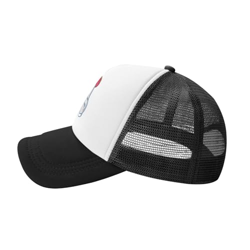 Gorra Trucker Divertida Unisex Talla Única Negra miniatura 2