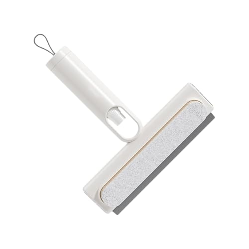 Limpiavidrios con Espátula y Escurridor | Rascador para Ventanas | Limpiador de Ventanas con Pulverizador | Elimina Restos en Hornos, Placas de Cocción y Espejos