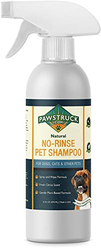 Pawstruck No-Rinse Dry Dog Shampoo For Dogs, Puppies, & Other Pets (16 Fl Oz) Natural & Made In Usa Waterless Rinseless Deodorizing Citrus Spray To Clean, Bathe, Freshen & Remove Odors #TOP13