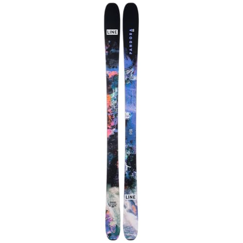 LINE Unisex Adult's Pandora 85 Ski - Lightweight Durable Stable Responsive Maneuverable Intuitive All-Mountain Snow Skis for Men & Women - Ski Bindings Not Included - 175
