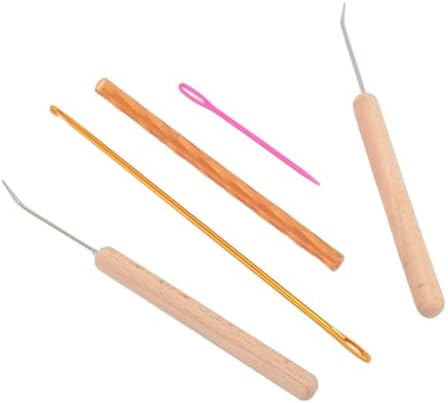 Knitting Pen Tool, with Crochet Hook for Quick Winding Thread, Knitting Hats Scarves Blankets — view 4