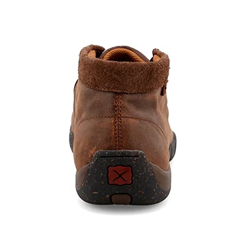 Image of Twisted X Men's Chukka Driving Moc, Moc Toe with CellSole, Chocolate & Chocolate, 8.5 M
