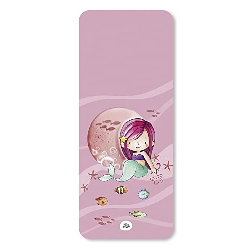 Colchoneta Silla Paseo,Colchoneta Para Silla De paseo Universal, funda carro bebe universal, Transpirable Ideal Para Verano Cochecitos y Asiento de Carro(Sirena)