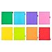 JAM Paper Poly Dividers, 8-Tab, Assorted Colors, 6 Packs (375032922A)