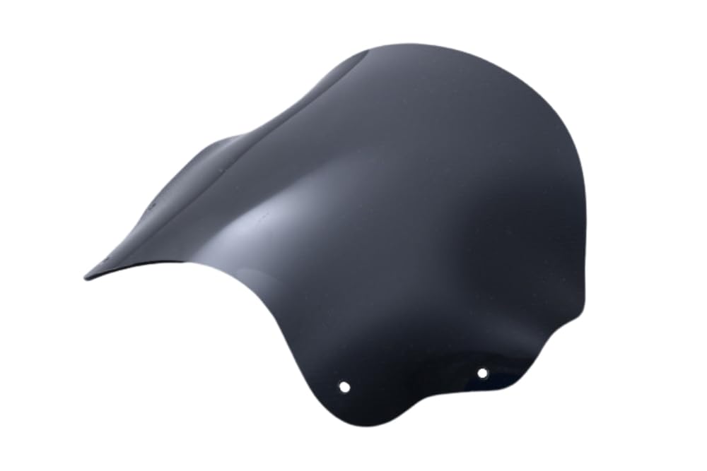 avdb-moto Szyba/Deflektor wiatru kompatybilny z YAMAHA VMAX 1200 V-MAX 1986-1994, VMAX 1200 V-MAX 1994-2007 Z poliwęglanu (Czarny Podwójna krzywizna)