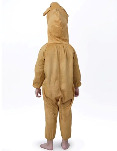 Image of BookMyCostume Australian Kangaroo Animal Kids Fancy Dress Costume 7-8 years