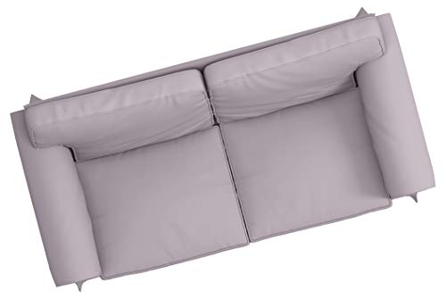 Image of Cotton Ektorp Loveseat Cover Compatible with IKEA 2 Seat Sofa Slipcover