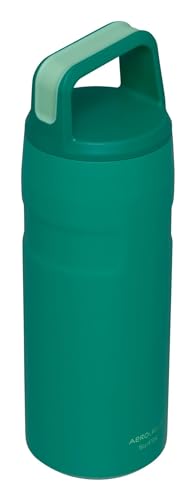 Image of Stanley IceFlow Cap and Carry Water Bottle | Wide Mouth Twist Lid | Lightweight & Leakproof for Travel & Sports | Insulated Stainless Steel | BPA-Free