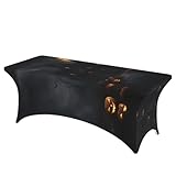 Fabriquée à partir d'un mélange de 92 % polyester et 8 % élasthanne, cette nappe élastique rectangulaire offre une élasticité exceptionnelle, assurant un ajustement parfait sur les tables jusqu'à 183 cm x 76 cm. Son tissu extensible épouse parfaitement les contours de votre table, offrant un ajustement parfait et sûr.