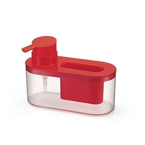 Porta Detergente e Bucha Vermelho - Linha By Arthi