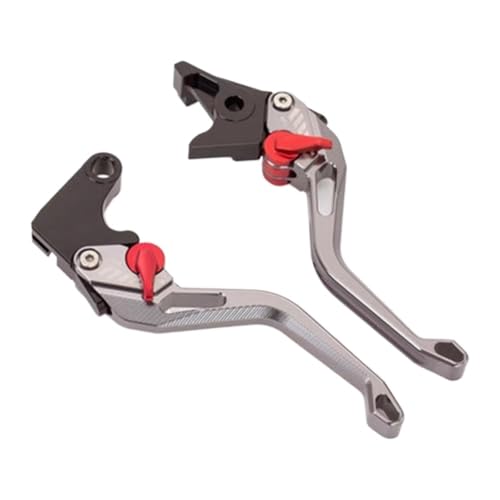 Leviers frein et embrayage 5D Suzuki GSF650 1996-2004 moto gris 148mm