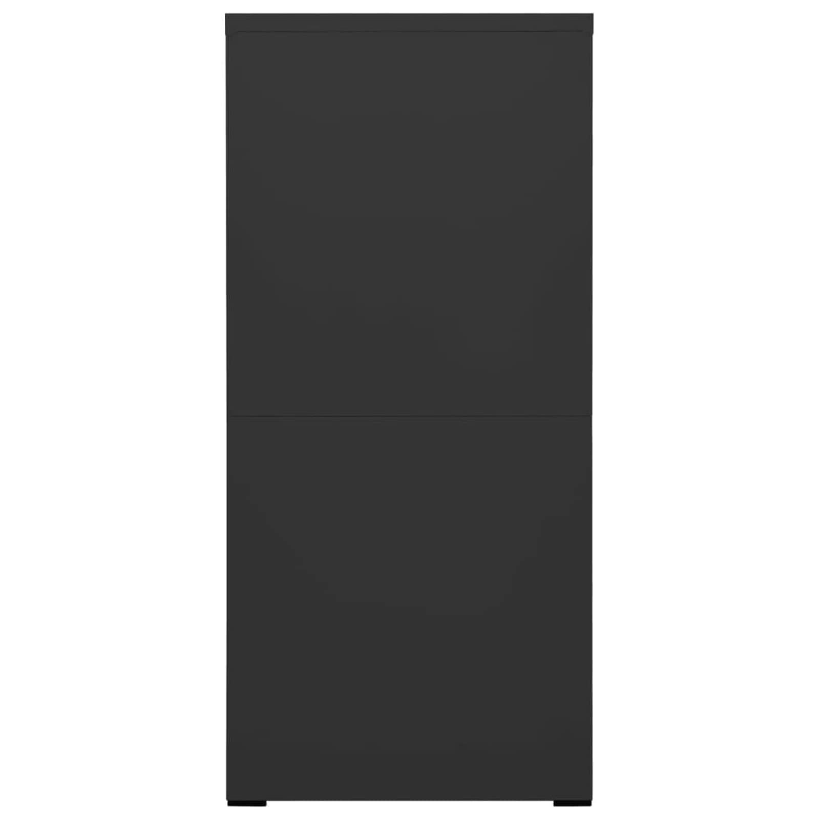 Tidyard Arrmadio,Classificatore,Cassettiera,Schedario,Archvio,per Documeenti,per Ufficio,con 4 Cassetti,in Metallo,46x62x133 cm,Cassetti Arredo Studio,Schedario con Casseti,Antracite