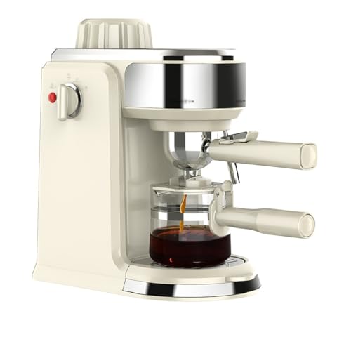 LISHAOHU Máquina Café Expreso Portátil, Máquina De Café Expreso For El Hogar, Sistema De Control De Temperatura Independiente, con Varilla Vapor De Espuma De Leche, Cafetera De Goteo Automática