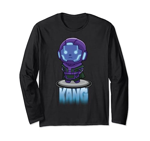 T-shirt Kang Marvel Ant-Man manche longue style chibi geek pour adulte