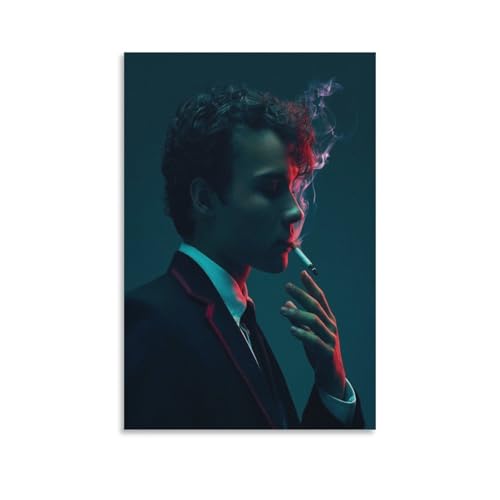 SINUJE American Actor Benjamin Wadsworth Poster 14 Canvas Wall Art For Room Aesthetic And Decor Poster For Bedroom Living Room Bathroom Kitchen Office Decor 16x24inch(40x60cm) Unframe-style
