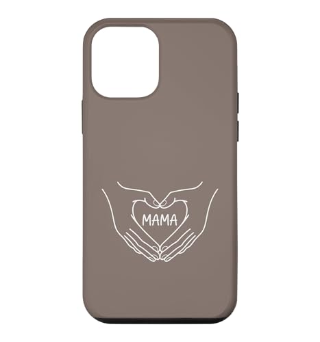 �g�[�v - Mama Heart Hands �~�j�}���X�g���C���A�[�g �� �X�}�z�P�[�X iPhone 12 mini �p